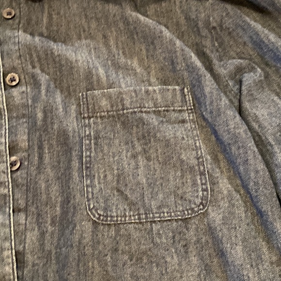 LOFT denim button down - Picture 3 of 5